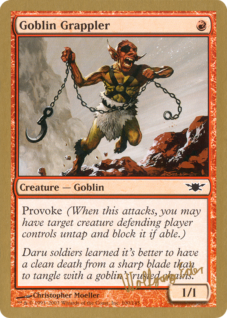 Image of Goblin Grappler (Wolfgang Eder) [World Championship Decks 2003]