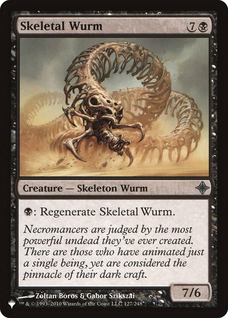 Image of Skeletal Wurm [The List]