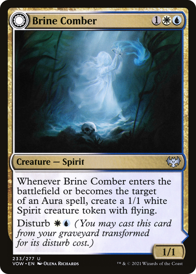 Image of Brine Comber // Brinebound Gift [Innistrad: Crimson Vow]