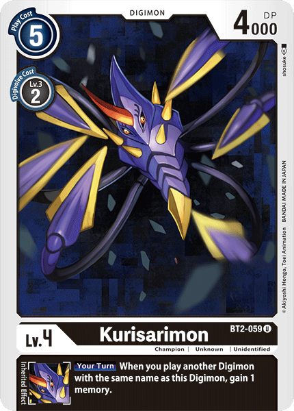 Image of Kurisarimon [BT2-059] [Release Special Booster Ver.1.0]