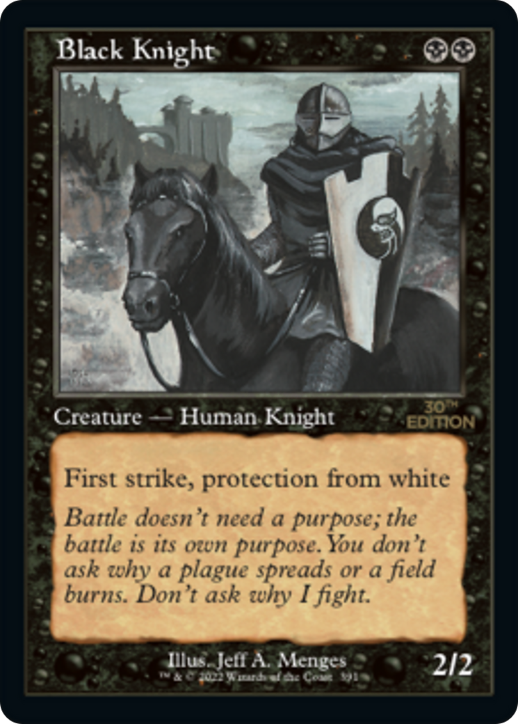 Image of Black Knight (Retro) [30th Anniversary Edition]
