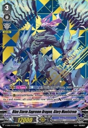 Image of Blue Storm Supreme Dragon, Glory Maelstrom (V-EB08/SV03EN) [My Glorious Justice]