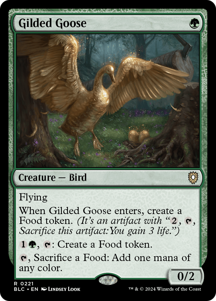 Image of Gilded Goose [Bloomburrow Commander]