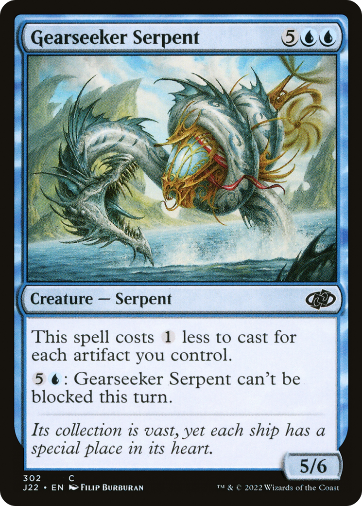 Image of Gearseeker Serpent [Jumpstart 2022]