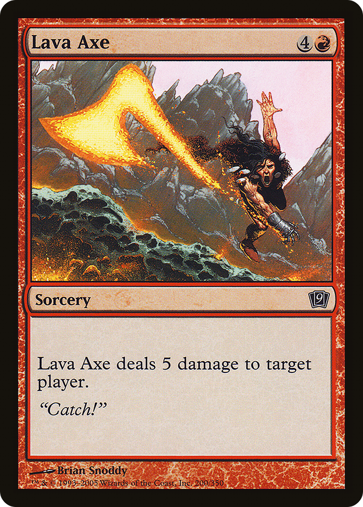 Image of Lava Axe [Ninth Edition]