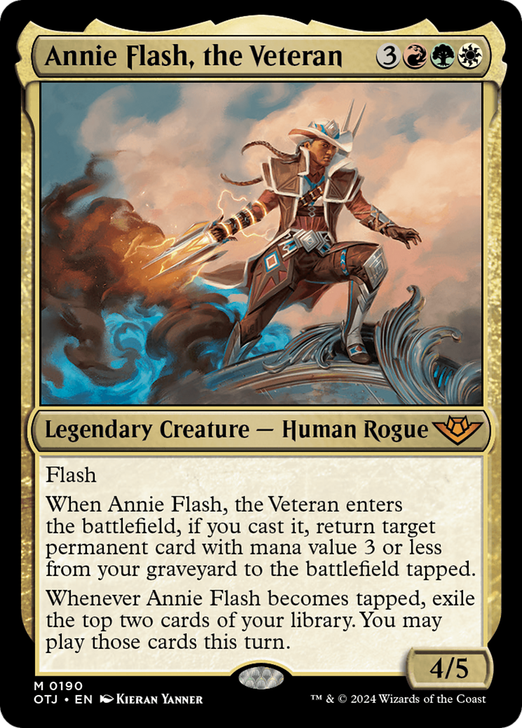 Image of Annie Flash, the Veteran [Outlaws of Thunder Junction]