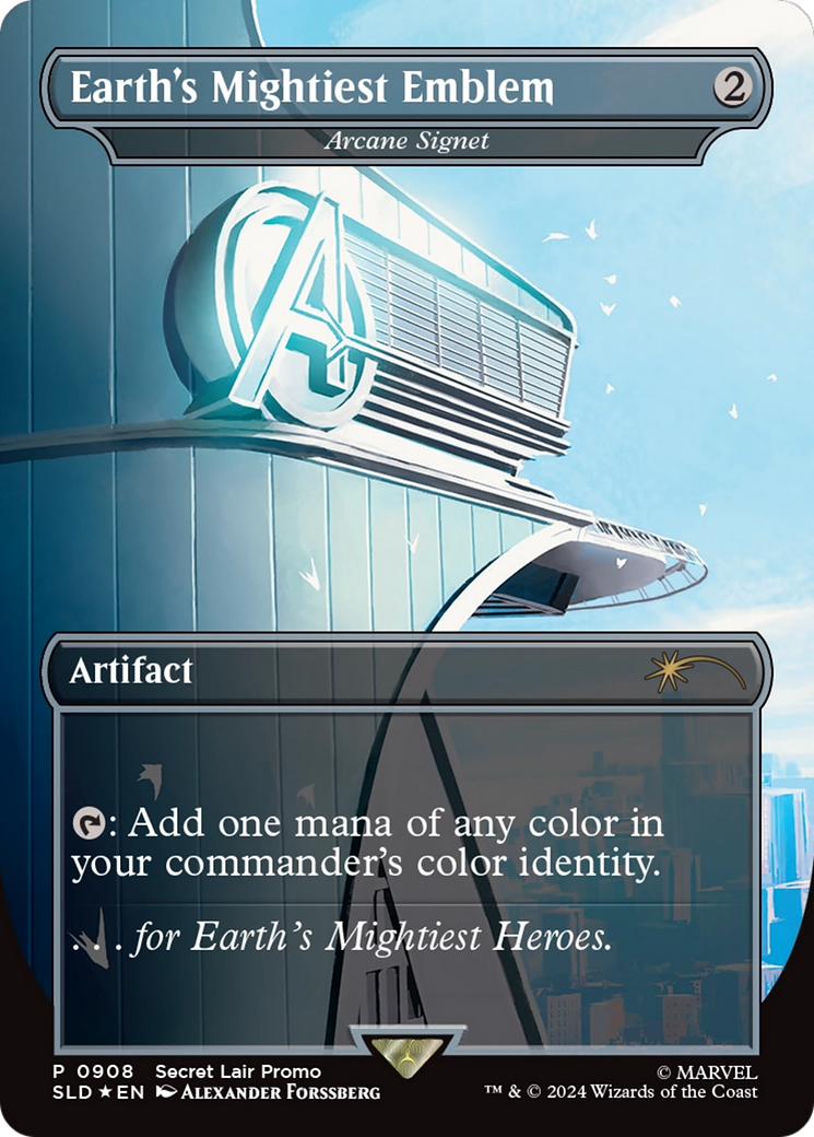 Image of Earth's Mightiest Emblem - Arcane Signet [Secret Lair Drop Series]
