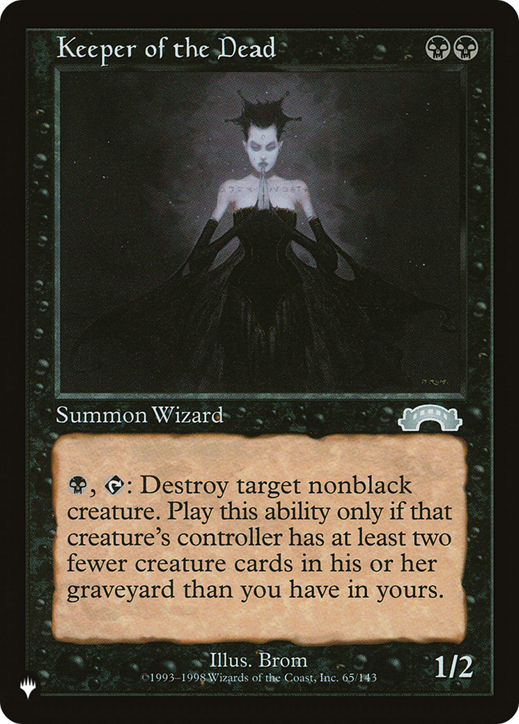 Image of Keeper of the Dead [The List]