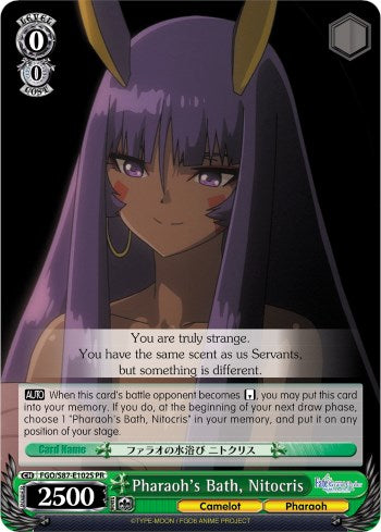 Image of Pharaoh's Bath, Nitocris (FGO/S87-E102S PR) [Fate/Grand Order THE MOVIE Divine Realm of the Round Table: Camelot]