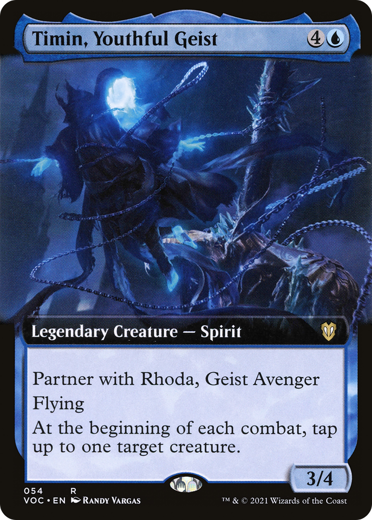 Image of Timin, Youthful Geist (Extended Art) [Innistrad: Crimson Vow Commander]