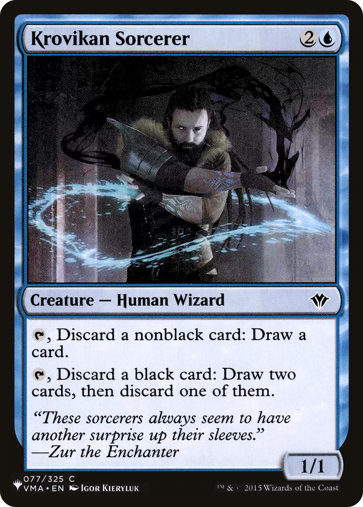 Image of Krovikan Sorcerer [The List]