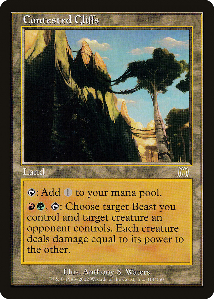 Image of Contested Cliffs [Onslaught]