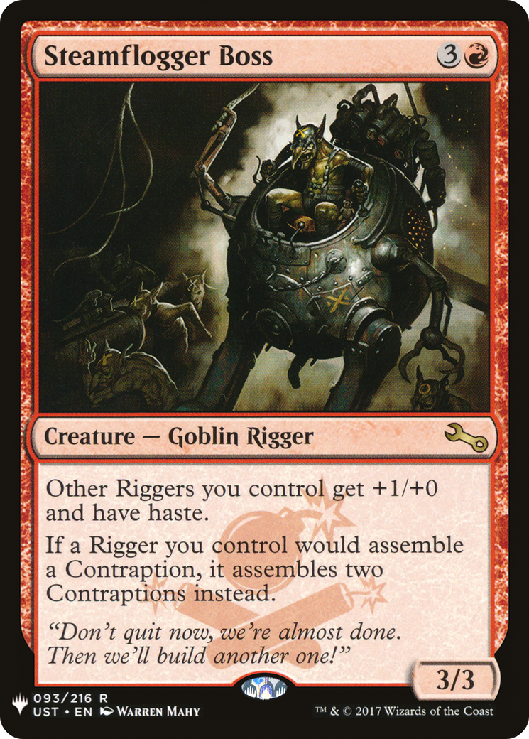 Image of Steamflogger Boss [The List]