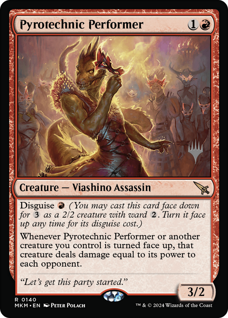 Image of Pyrotechnic Performer (Promo Pack) [Murders at Karlov Manor Promos]