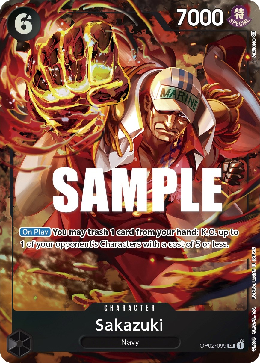 Image of Sakazuki (Alternate Art) [Paramount War]