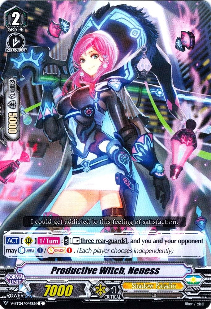 Image of Productive Witch, Neness (V-BT04/045EN) [Vilest! Deletor]