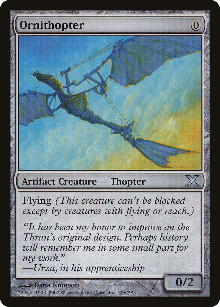 Image of Ornithopter (Premium Foil) [Tenth Edition]