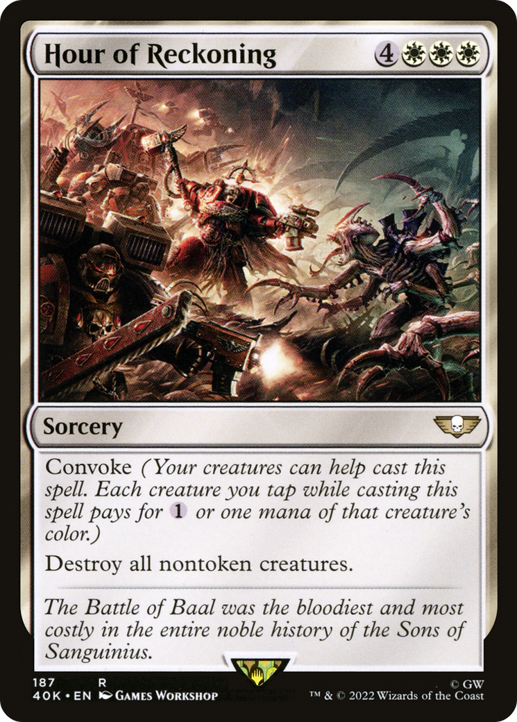 Image of Hour of Reckoning [Warhammer 40,000]