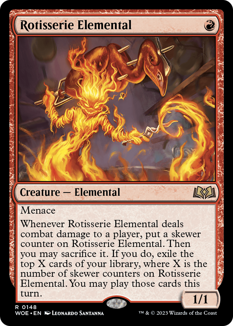 Image of Rotisserie Elemental [Wilds of Eldraine]