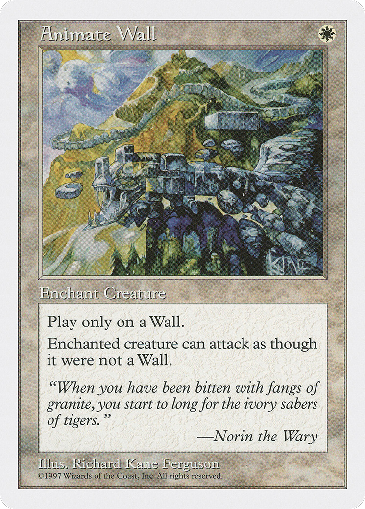 Image of Animate Wall [Fifth Edition]