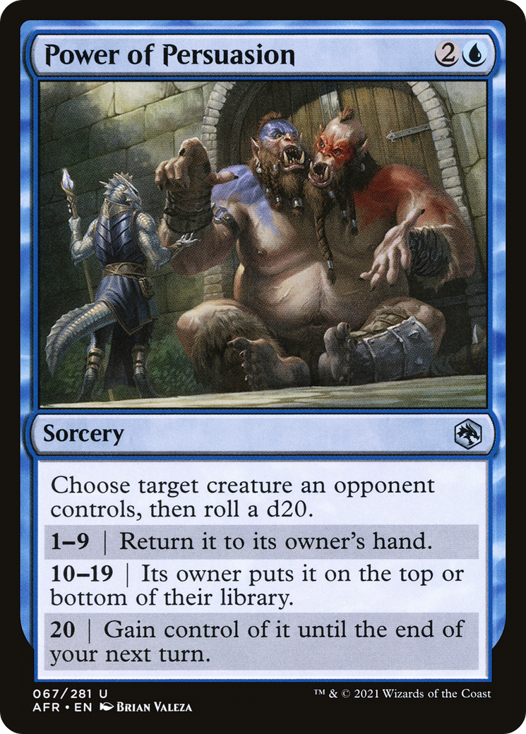 Image of Power of Persuasion [Dungeons & Dragons: Adventures in the Forgotten Realms]