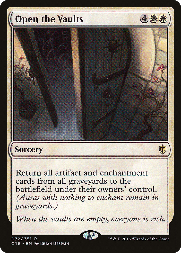 Image of Open the Vaults [Commander 2016]