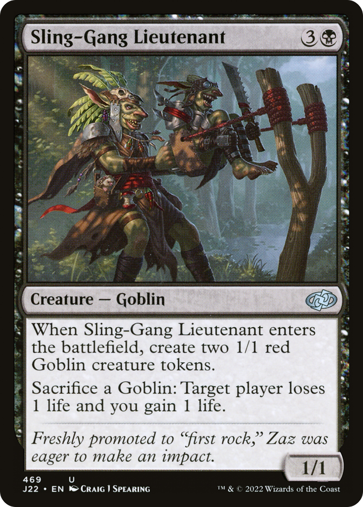 Image of Sling-Gang Lieutenant [Jumpstart 2022]