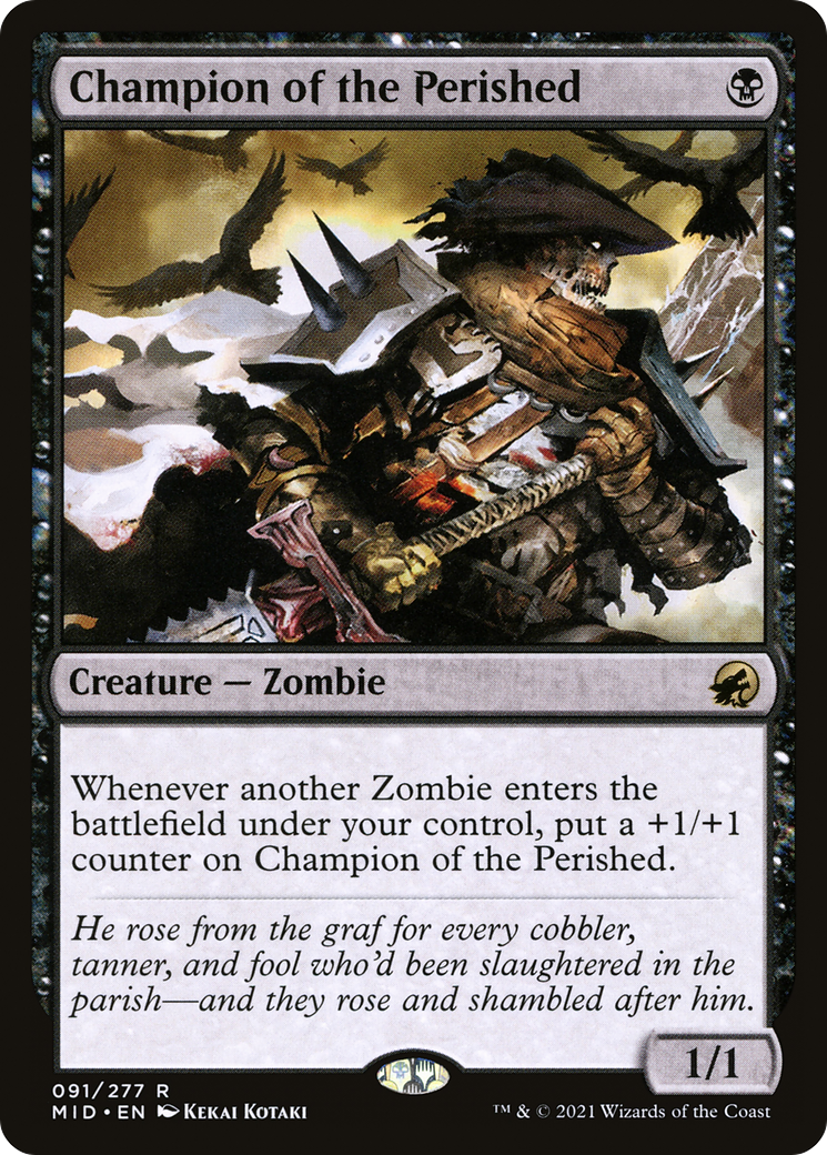 Image of Champion of the Perished [Innistrad: Midnight Hunt]