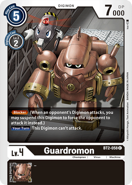 Image of Guardromon [BT2-058] [Release Special Booster Ver.1.0]