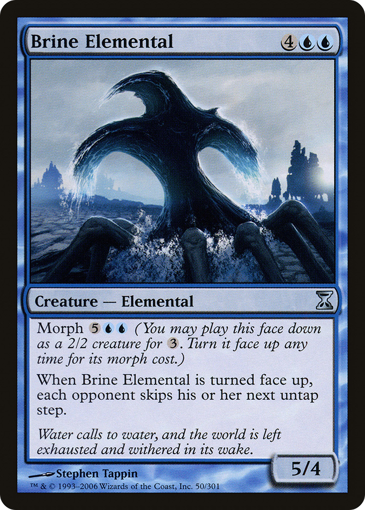 Image of Brine Elemental [Time Spiral]