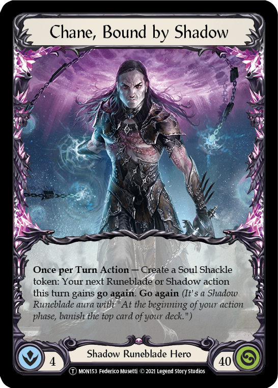 Image of Chane, Bound by Shadow // Chane [U-MON153 // U-MON154] (Monarch Unlimited)  Unlimited Normal