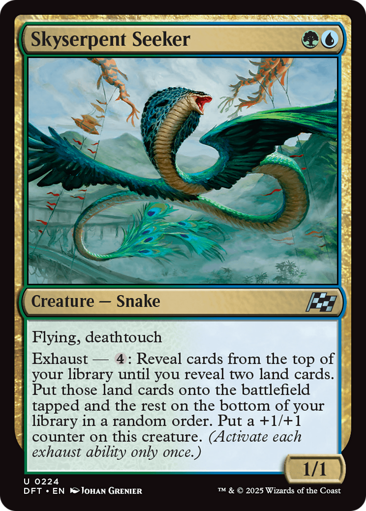 Image of Skyserpent Seeker [Aetherdrift]
