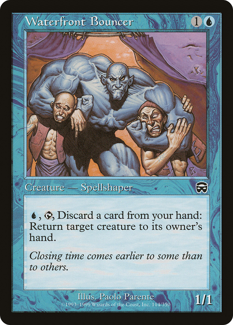 Image of Waterfront Bouncer [Mercadian Masques]