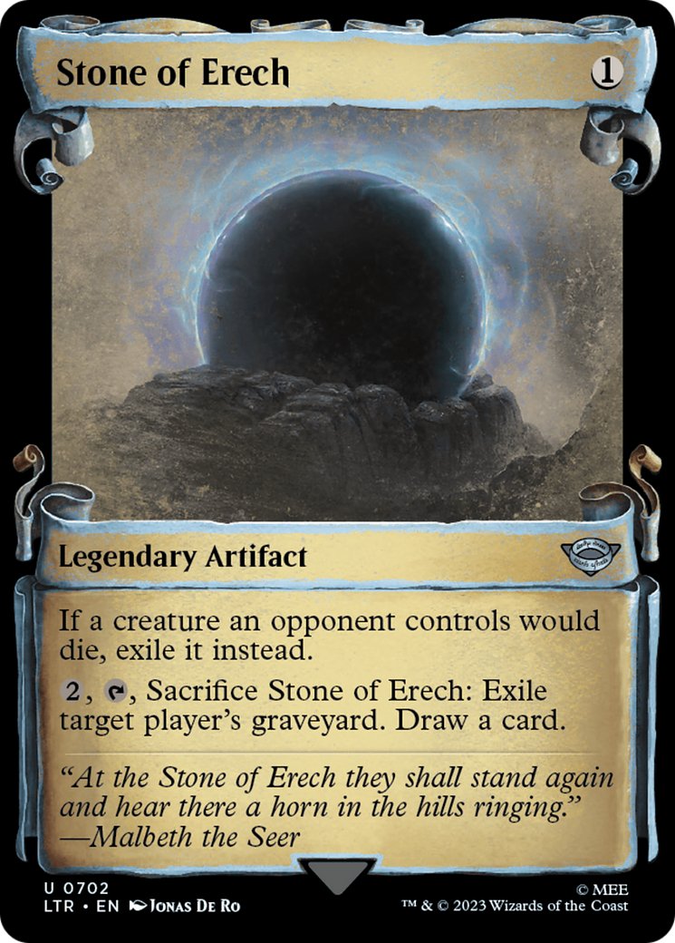 Image of Stone of Erech [The Lord of the Rings: Tales of Middle-Earth Showcase Scrolls]