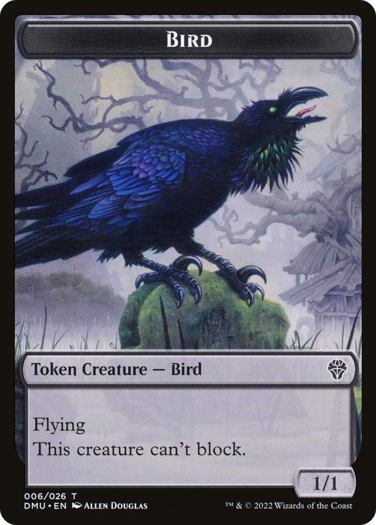 Image of Bird Token (006) [Dominaria United Tokens]