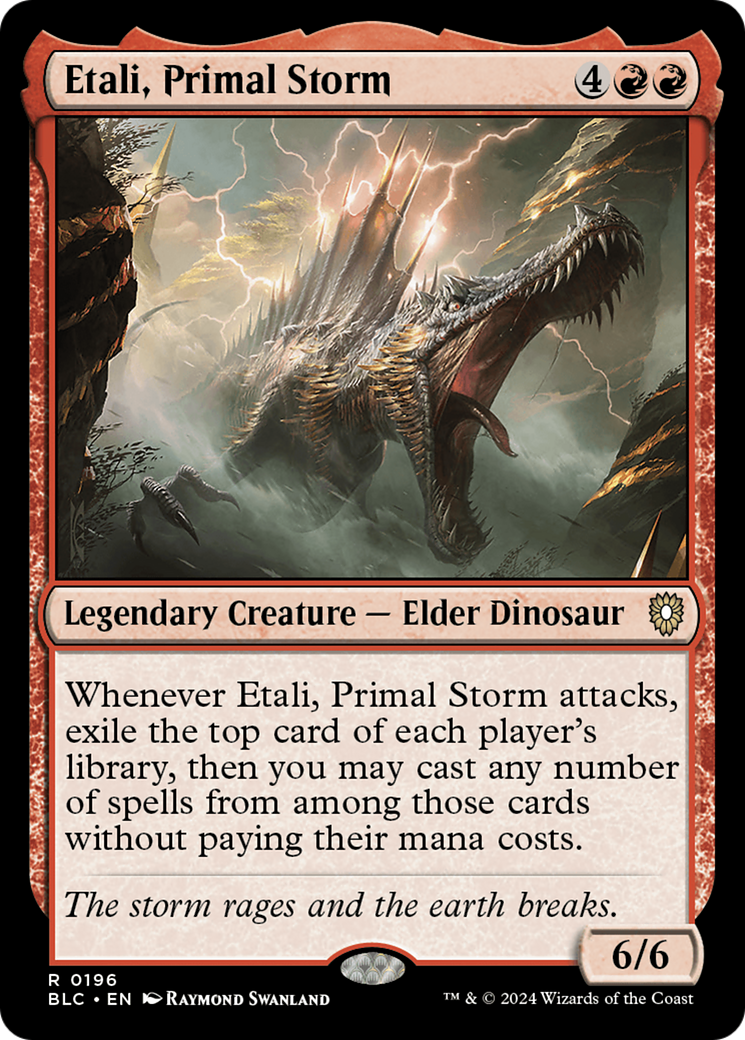 Image of Etali, Primal Storm [Bloomburrow Commander]