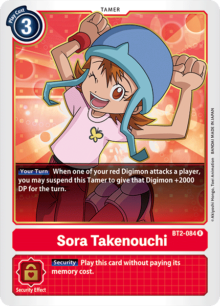 Image of Sora Takenouchi [BT2-084] [Release Special Booster Ver.1.0]