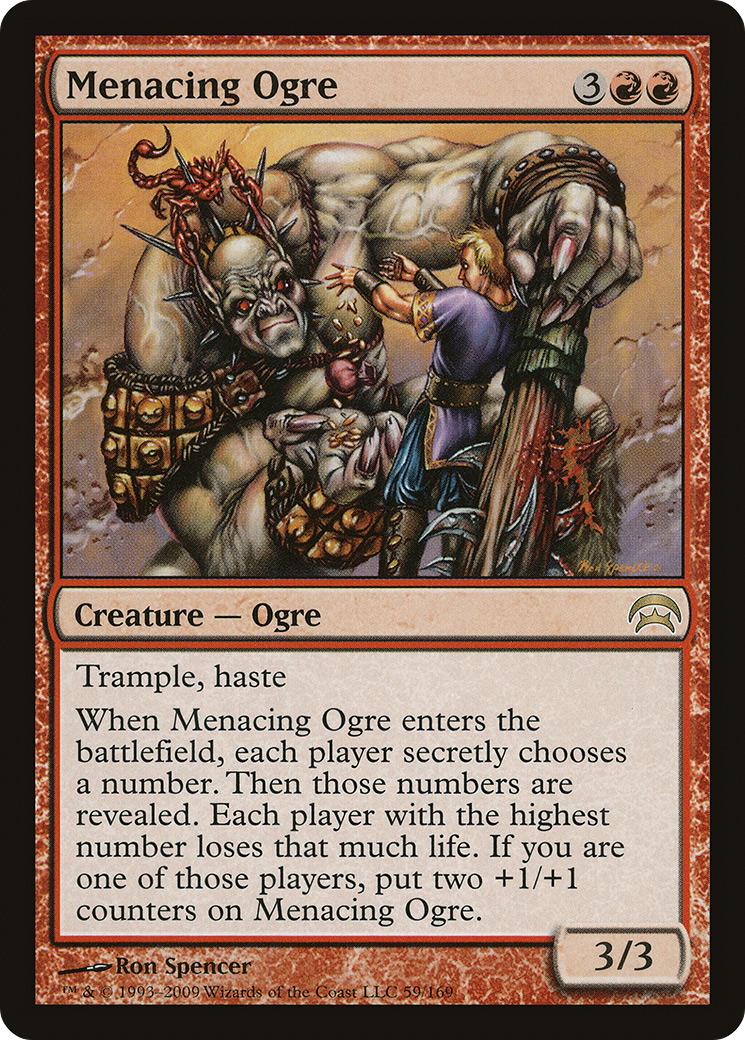 Image of Menacing Ogre [Planechase]