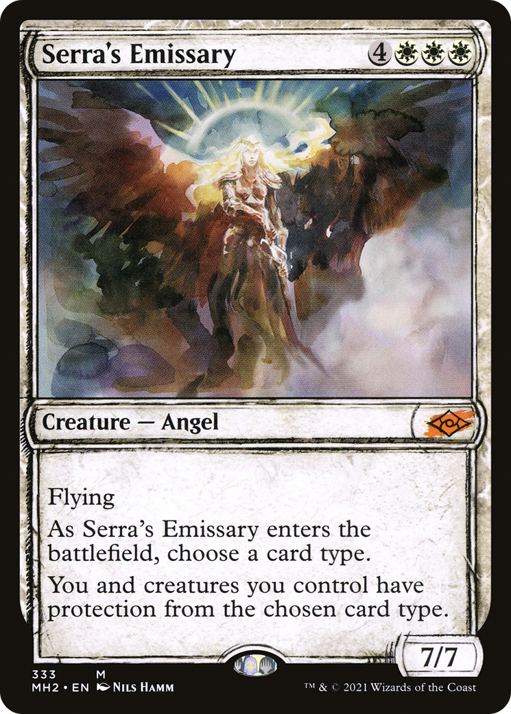 Image of Serra's Emissary (Sketch) [Modern Horizons 2]