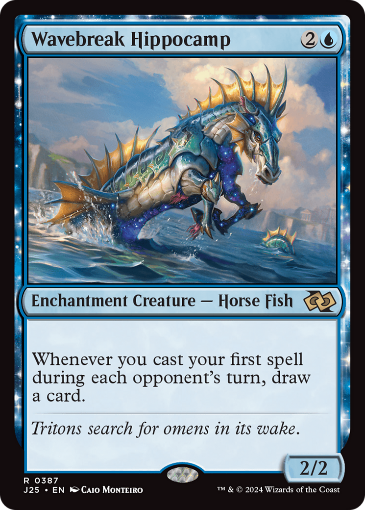 Image of Wavebreak Hippocamp [Foundations Jumpstart]
