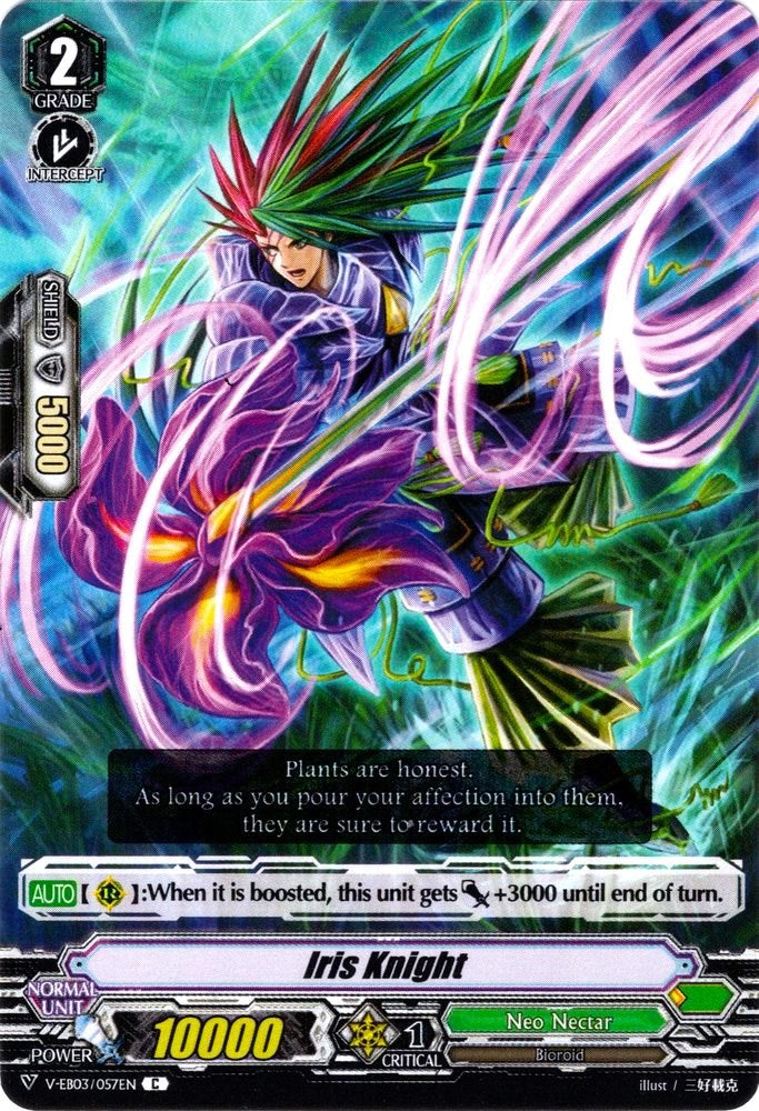 Image of Iris Knight (V-EB03/057EN) [ULTRARARE MIRACLE COLLECTION]