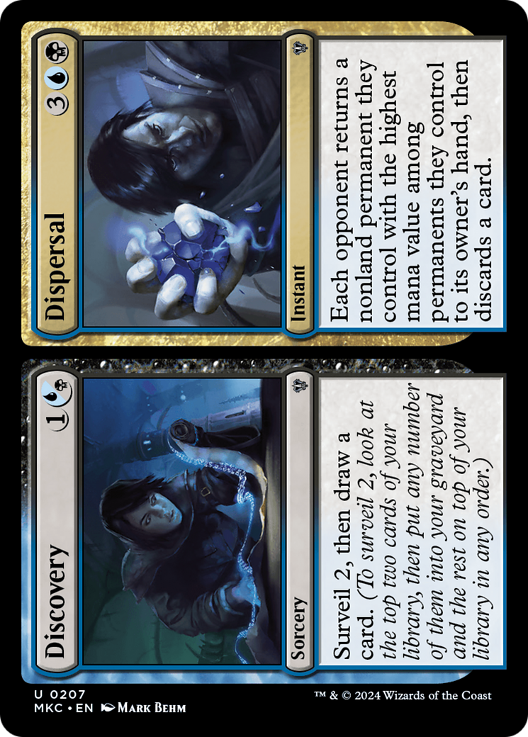 Image of Discovery // Dispersal [Murders at Karlov Manor Commander]