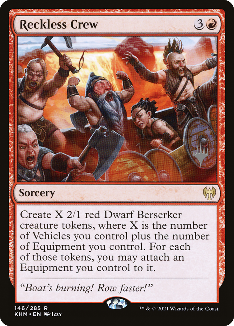 Image of Reckless Crew (Promo Pack) [Kaldheim Promos]