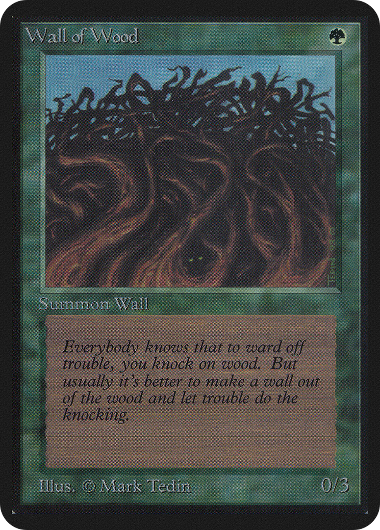 Image of Wall of Wood [Alpha Edition]