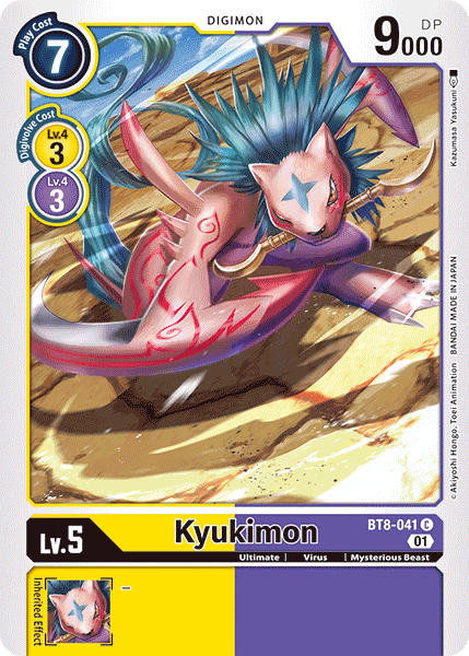 Image of Kyukimon [BT8-041] [New Awakening]