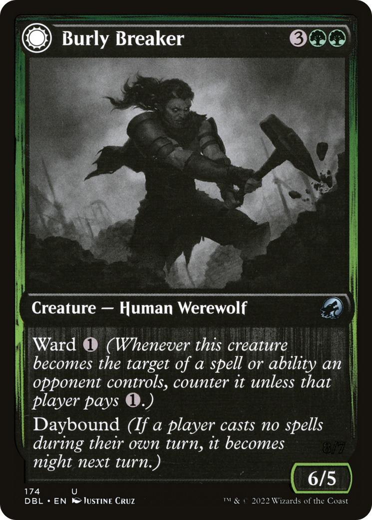 Image of Burly Breaker // Dire-Strain Demolisher [Innistrad: Double Feature]