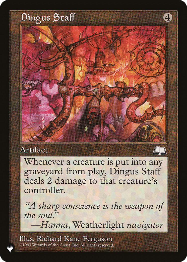 Image of Dingus Staff [The List]