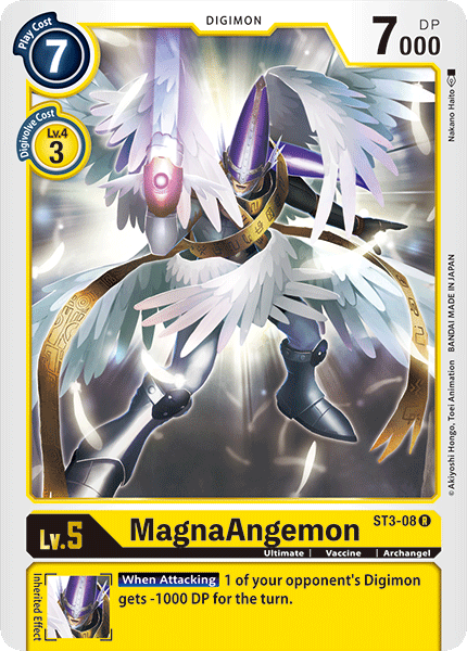 Image of MagnaAngemon [ST3-08] [Starter Deck: Heaven's Yellow]