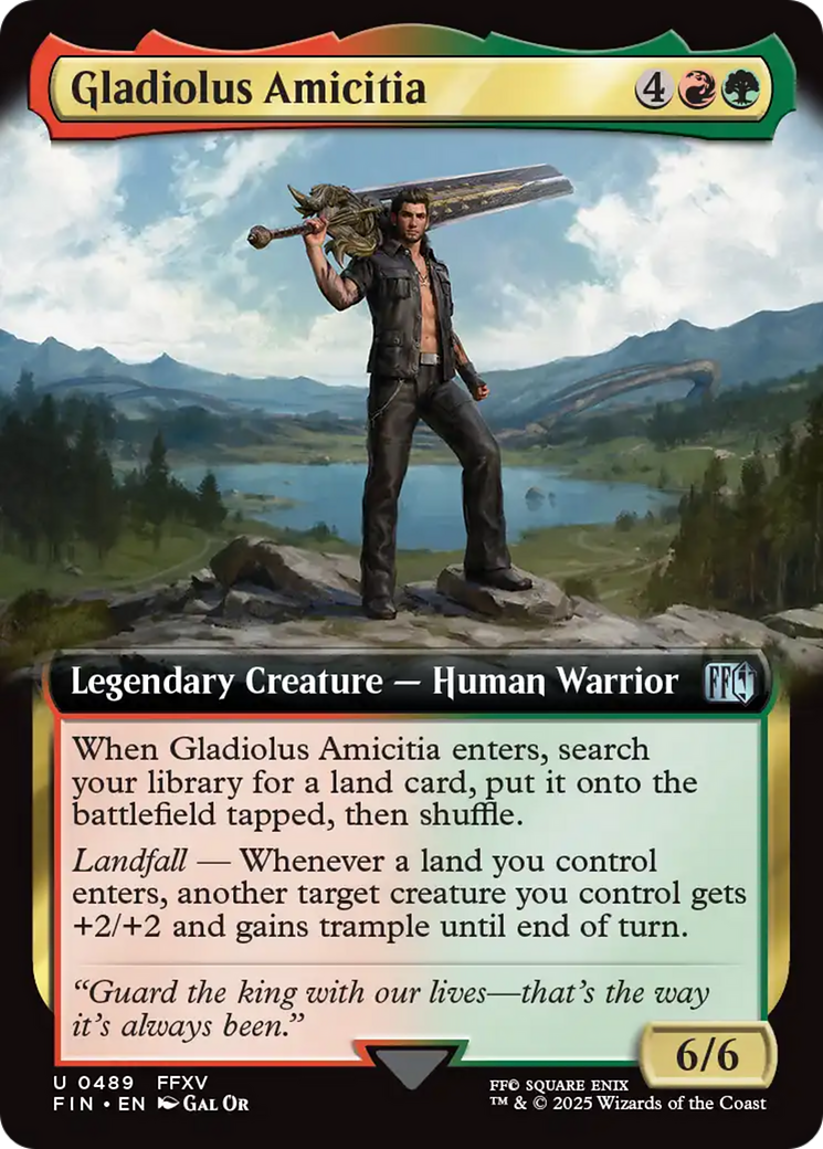 Image of Gladiolus Amicitia (Extended Art) [FINAL FANTASY]