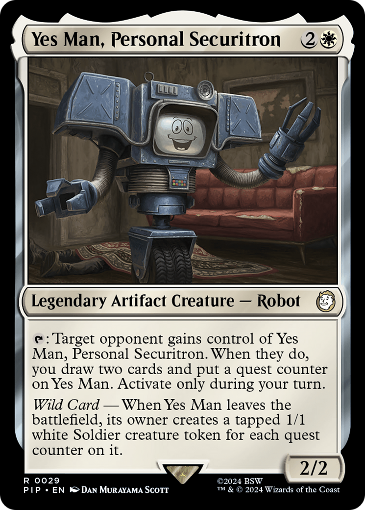 Image of Yes Man, Personal Securitron [Fallout]